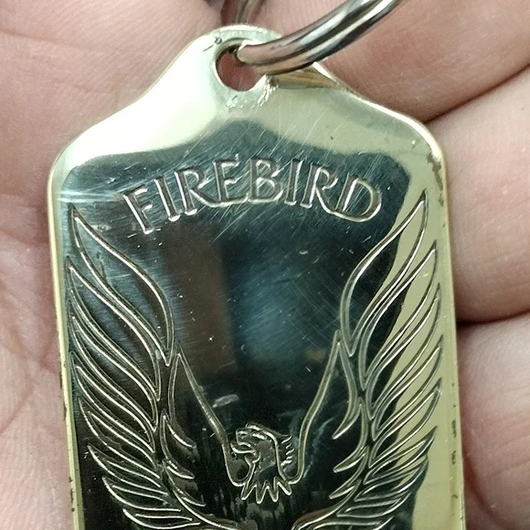 Firebird Gold Keychain - Picture 3 of 5